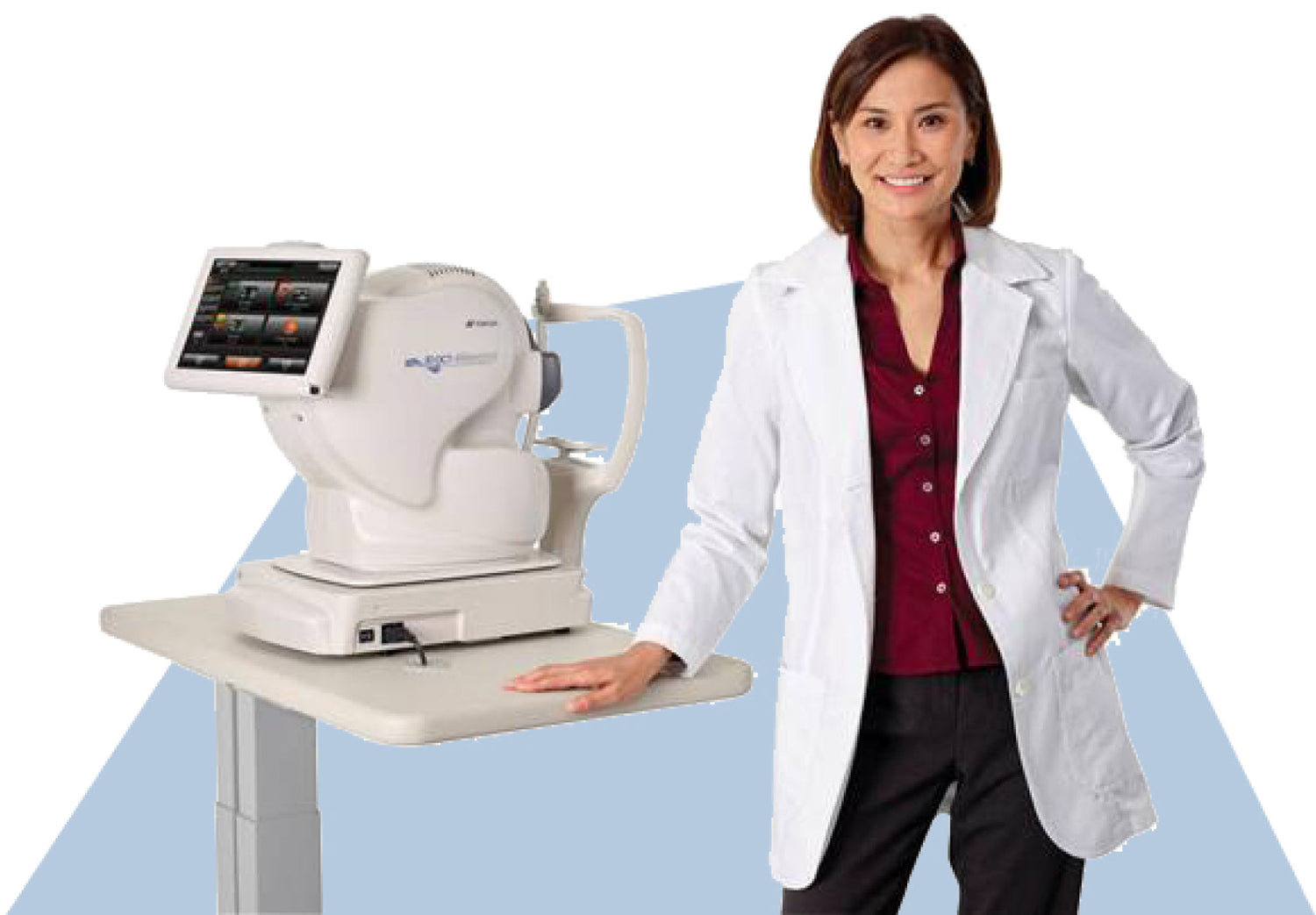 Optical equipment with Optometrist