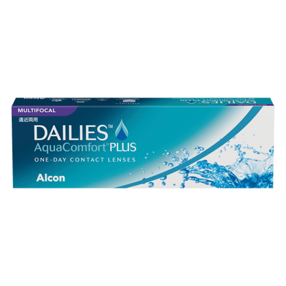 Box of Alcon Dailies AquaComfort Plus contact lenses