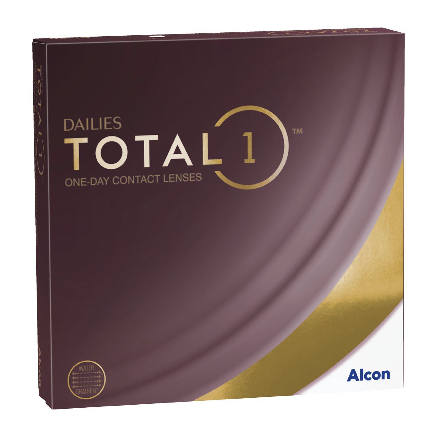 Box of Alcon Dailies Total 1 contact lenses