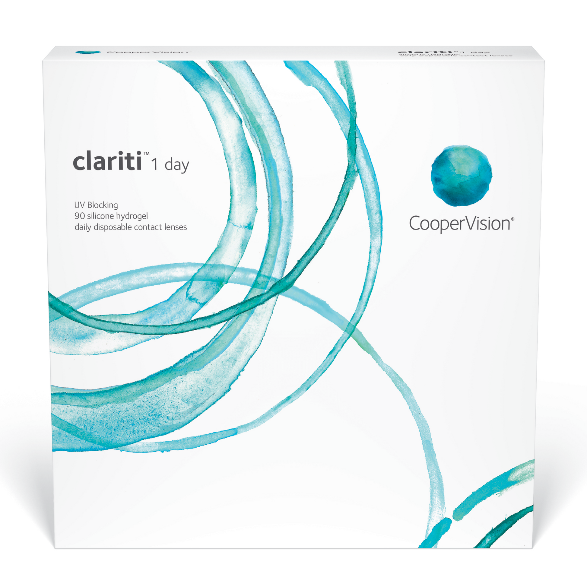 Box of Coopervision Clariti contact lenses