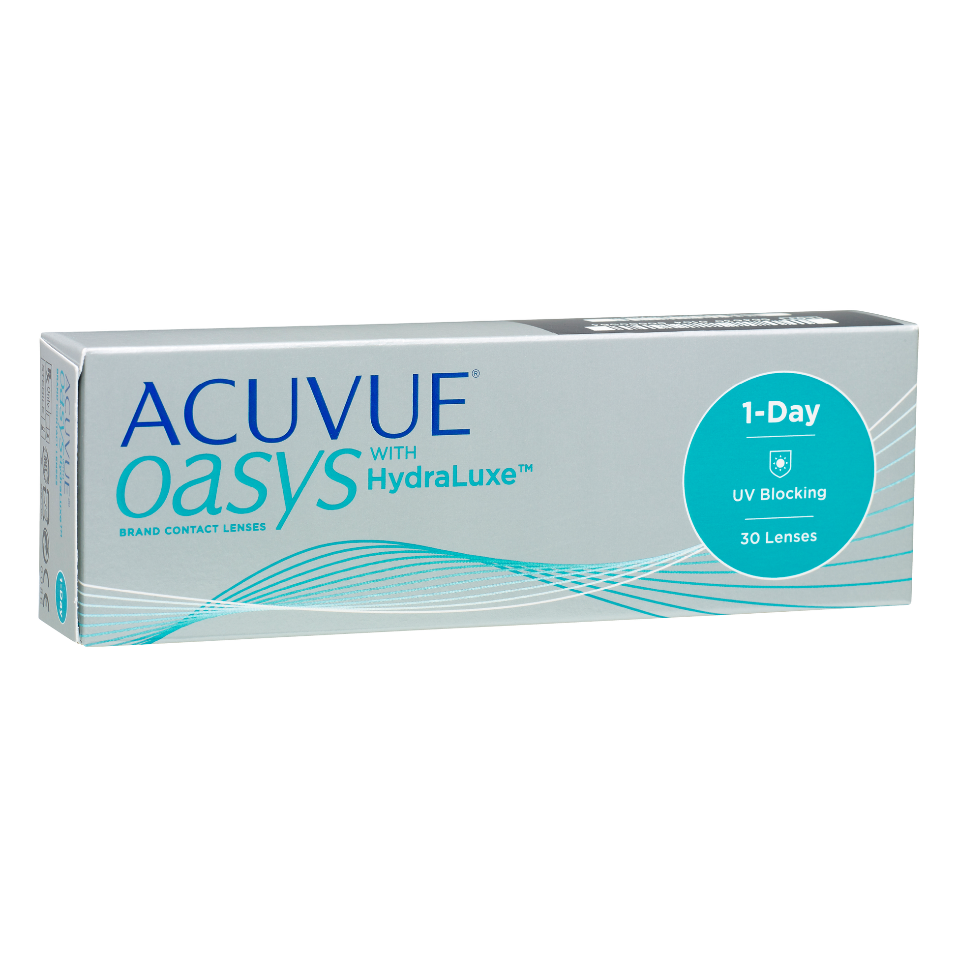 Box of J&J Acuvue Oasys contact lenses
