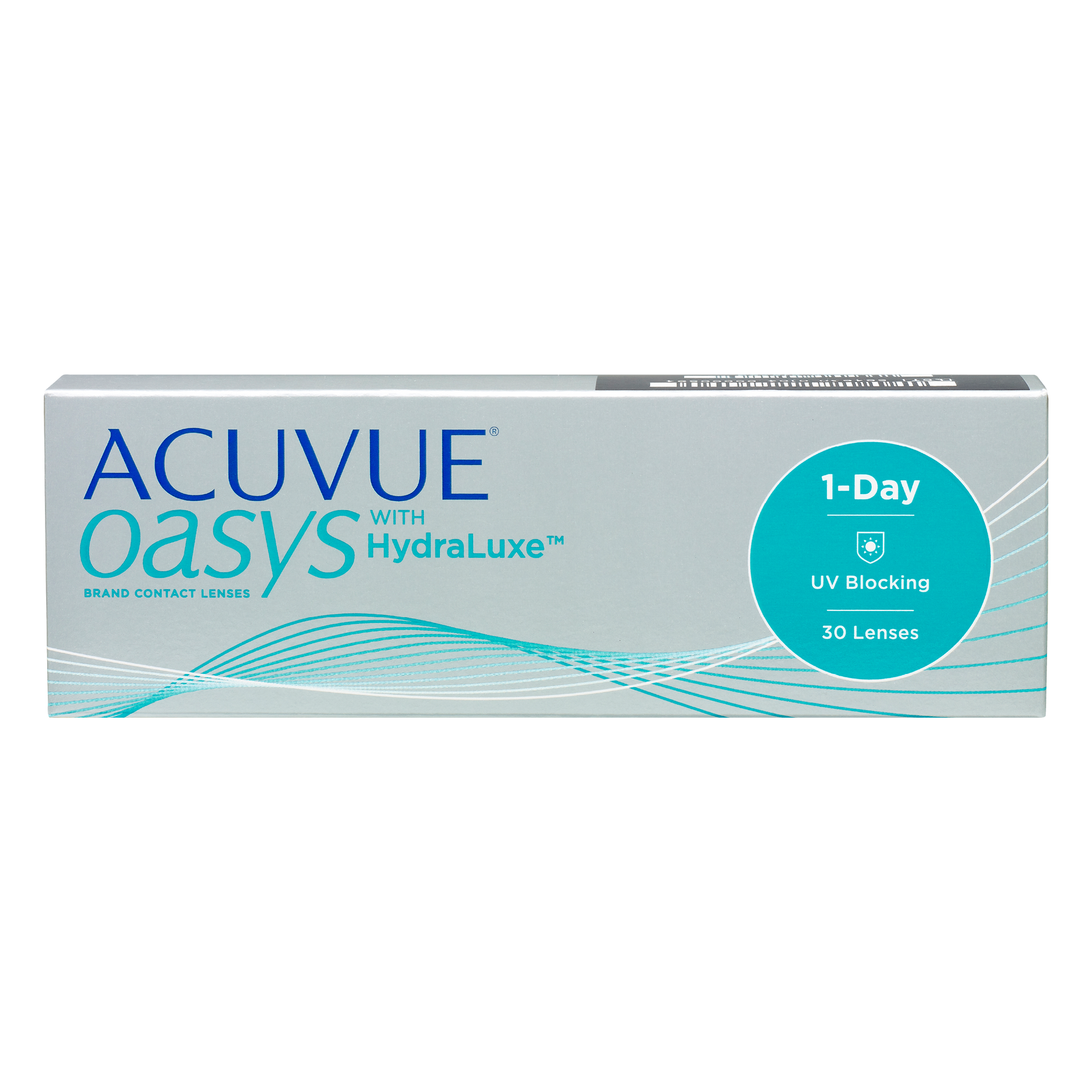 Box of J&J Acuvue Oasys contact lenses